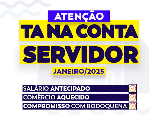 Prefeitura de Bodoquena antecipa salários dos servidores e injeta R$ 1,38 milhão na economia local