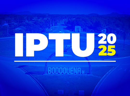 IPTU 2025 Bodoquena 2025